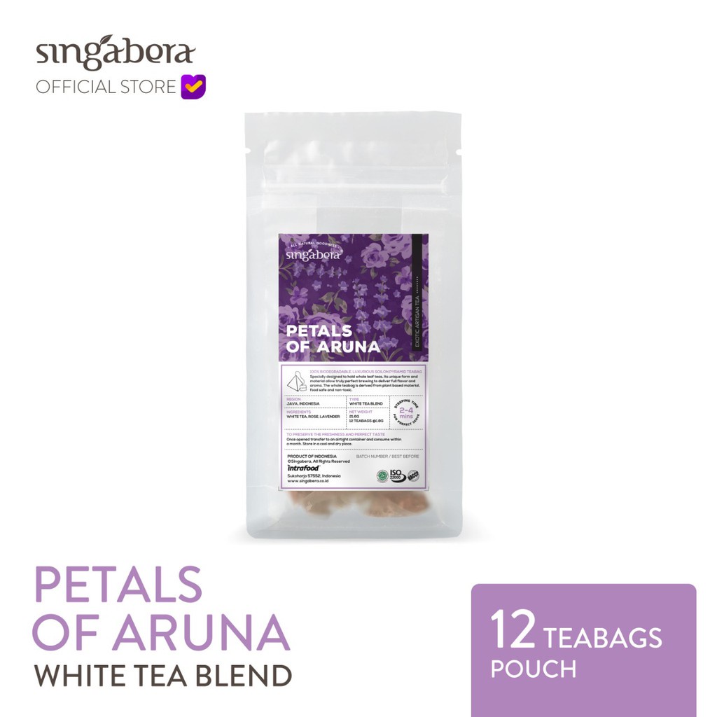 

COD Singabera Tea & Tisane Petals of Aruna –Herbal infusion– 12 teabag