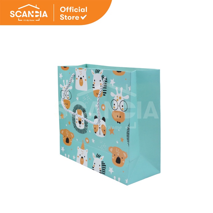 

SCANDIA Paper bag Baby Gift Bag 30x27x12 Cm Large Tosca (SC0463)