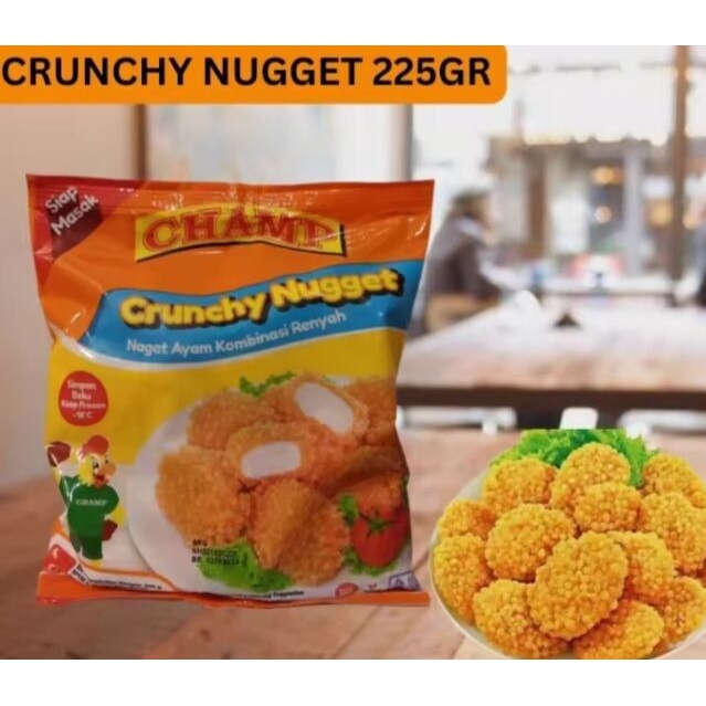 

Champ nugget cruncy 225 Gram I FROZEN FOOD HALAL