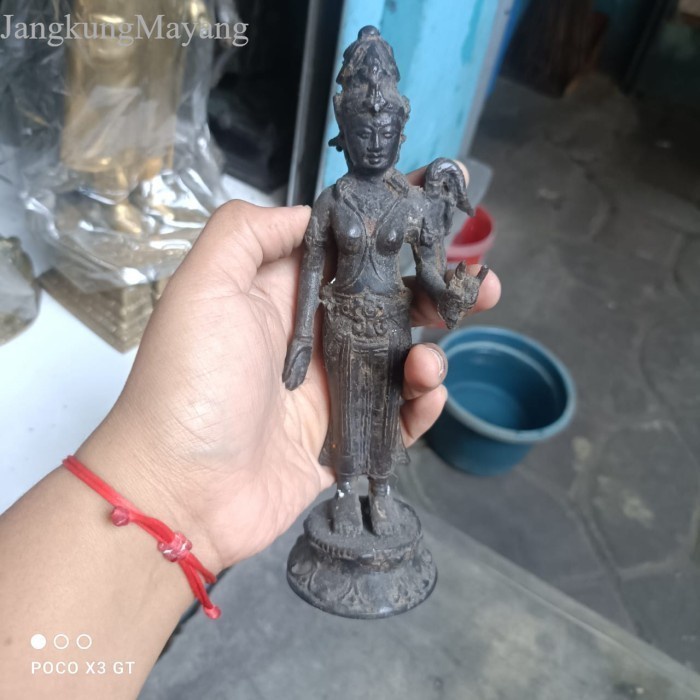 

patung dewi sri 2 jari full kuningan Murah Meriah JD murah