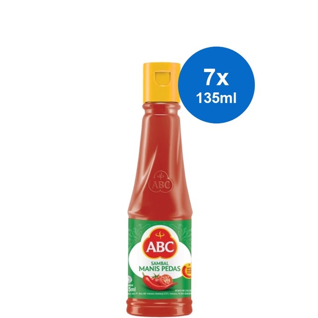 

ABC Sambal Manis Pedas 135 mL x 7