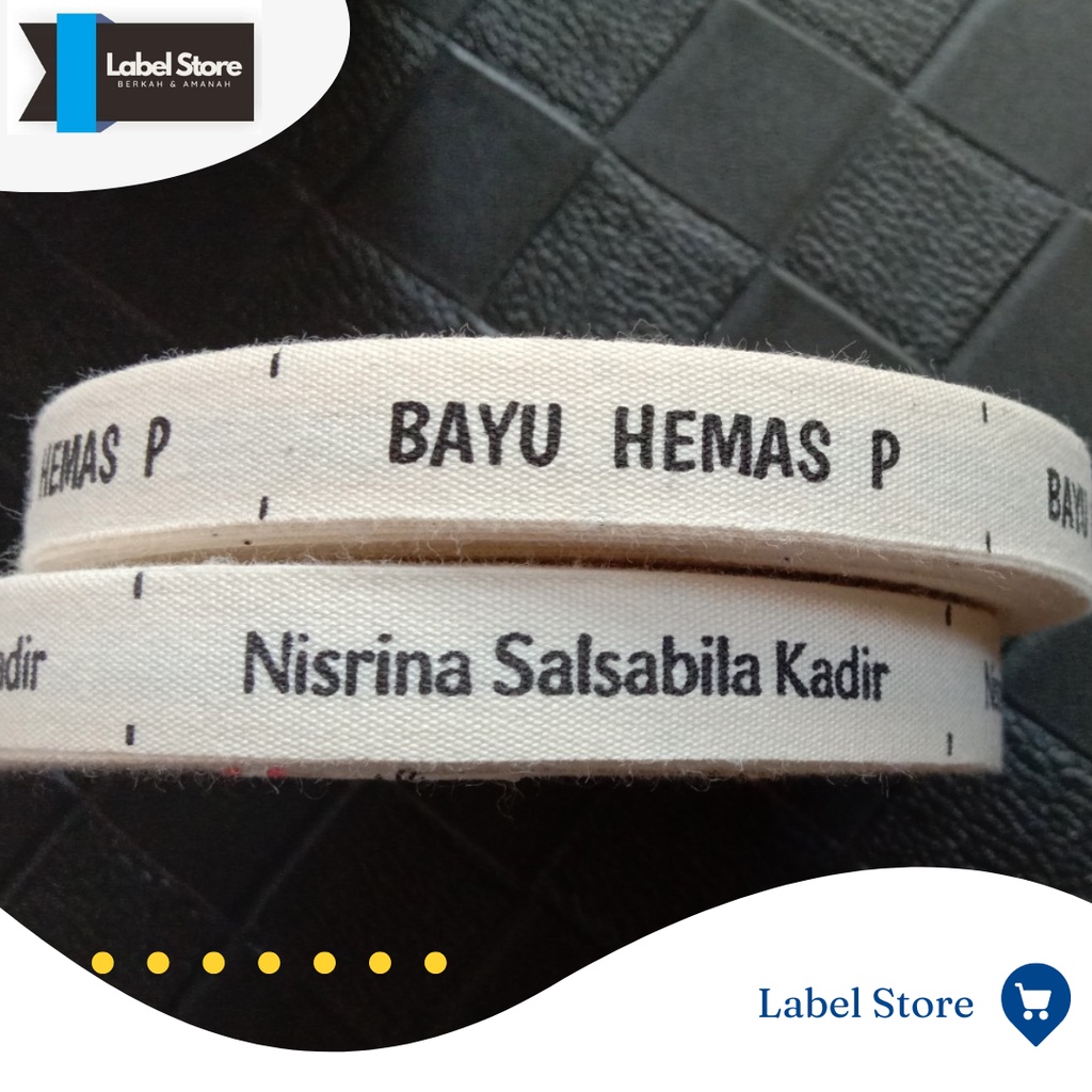 

Label Katun | Jasa Printing Label | Label Fashion | Murah Berkualitas