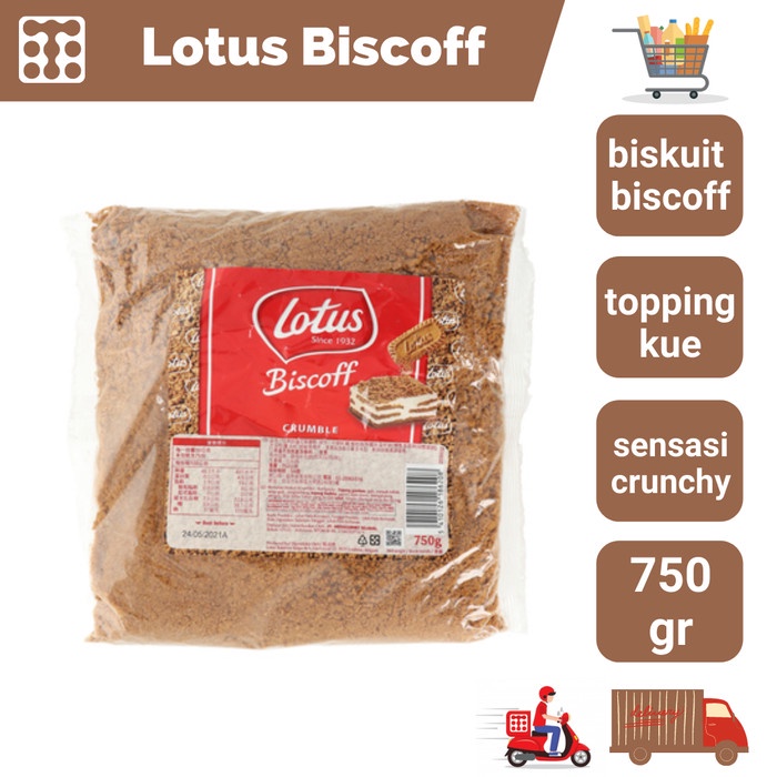 

LOTUS BISCOFF BISCUIT CRUMBLE 750 GR
