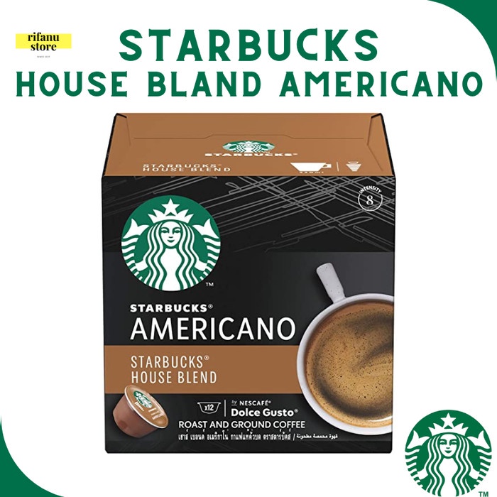 

Nescafe Dolce Gusto Starbucks Capsule Coffee NDG Original All Varian - Americano