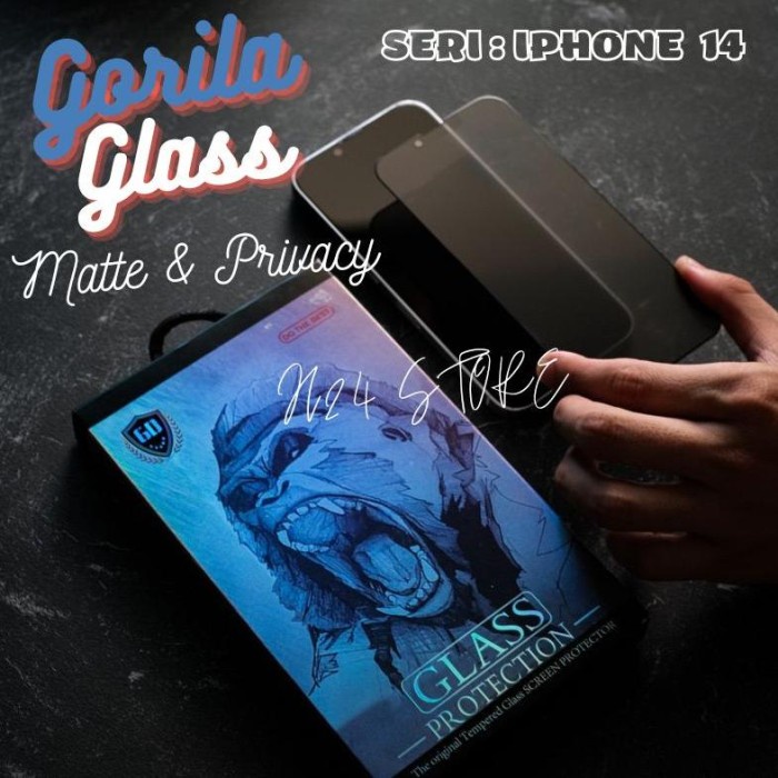 Privacy & Matte  Gorilla Glass Iphone 14 14 Max 14 Plus 14 Pro 14 -  14