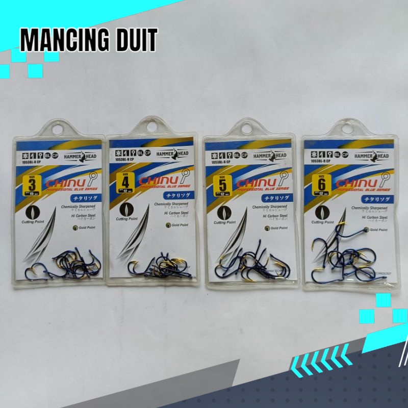 kail pancing hammer head chinu biru 1053