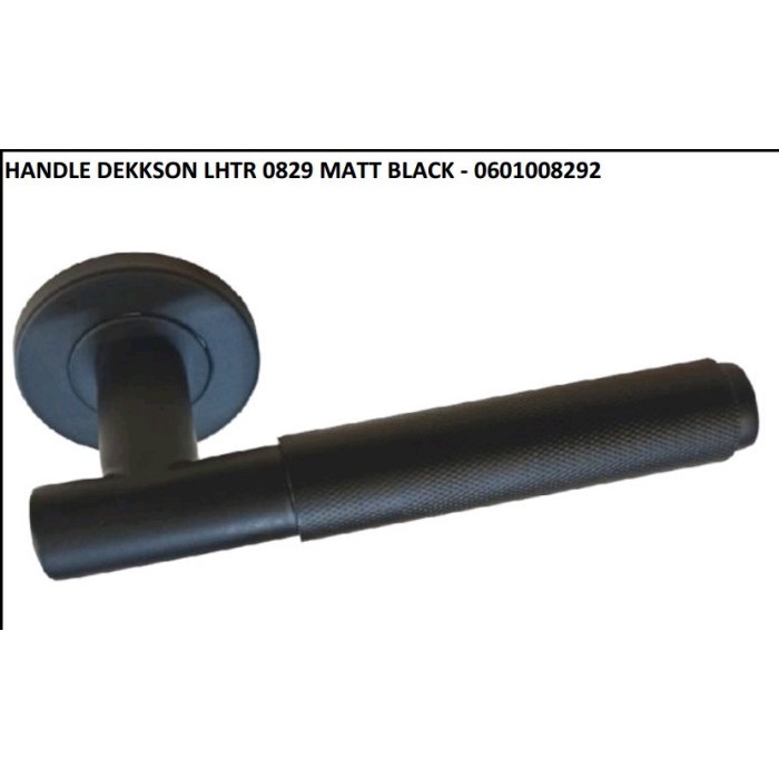 TERPERCAYA Handle Dekkson LHTR 0829 MATT BLACK / Handle Pintu Hitam