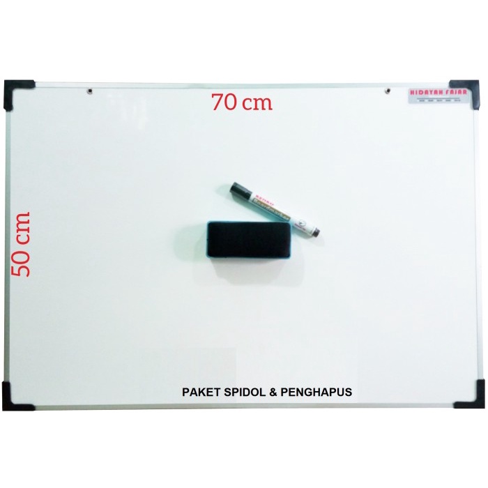 

papan tulis - spidol white board - penghapus white board - WHITE BOARD