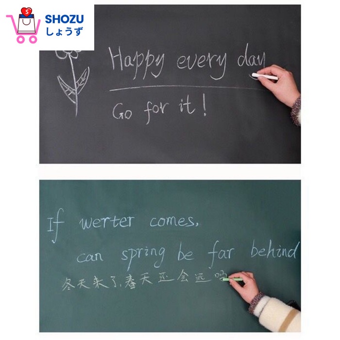 

Stiker Papan Tulis Dinding Whiteboard Blackboard Putih Hitam Hijau - PUTIH SPIDOL