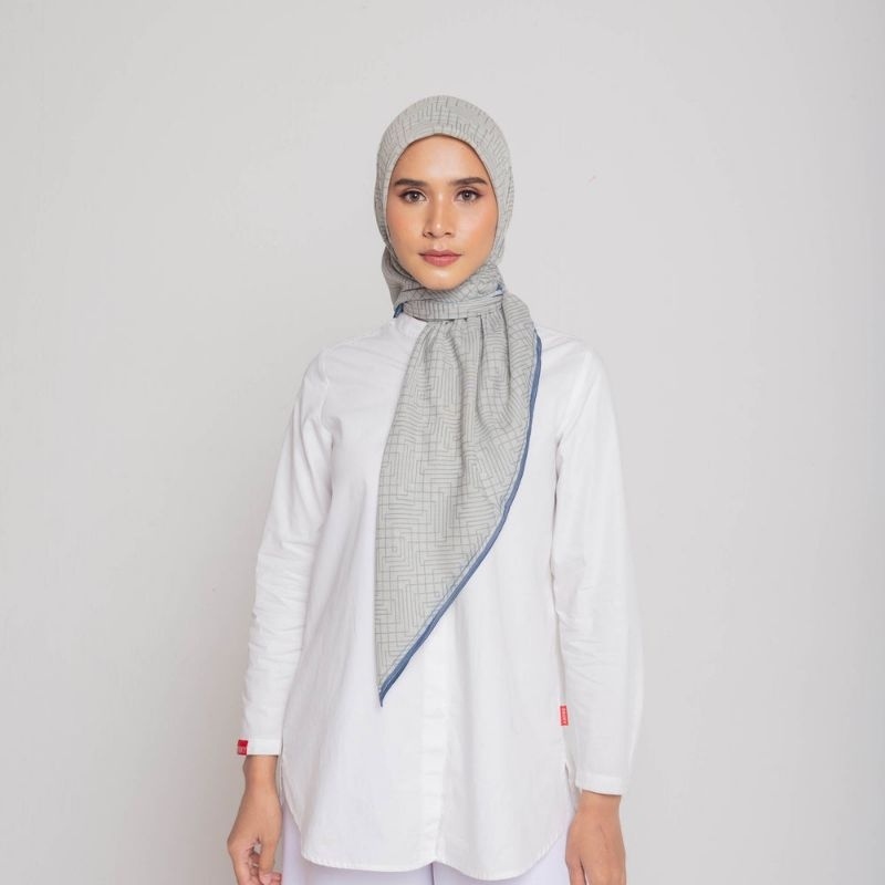 Kerudung hijab Segi Empat Dauky Motif Voal Terbaru