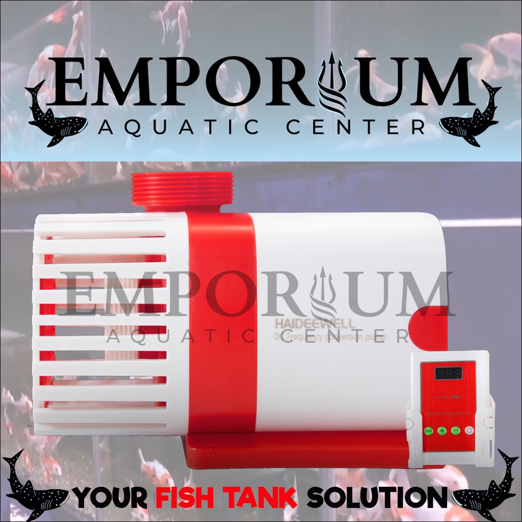 POMPA HAIDEEWELL HD-12000 - POWERHEAD DC - MESIN POMPA AIR 3PAWNS 12000 LPH -ADJUSTABLE