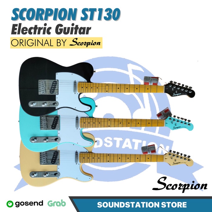 SCORPION ST130 Electric Guitar | Gitar Listrik Elektrik Telecaster