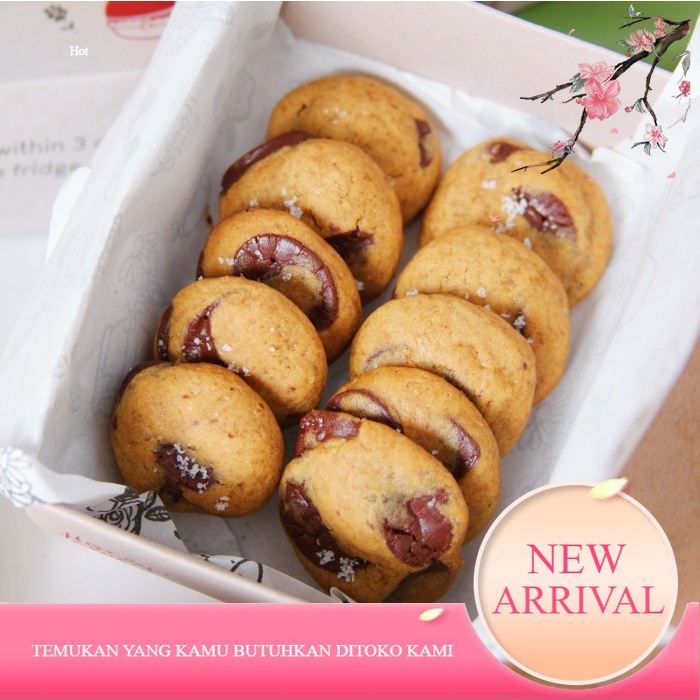 

DARK CHOC SEA SALT COOKIES EDISI CHRISTMAS Kue Kering Natal Hampers - 10 pcs