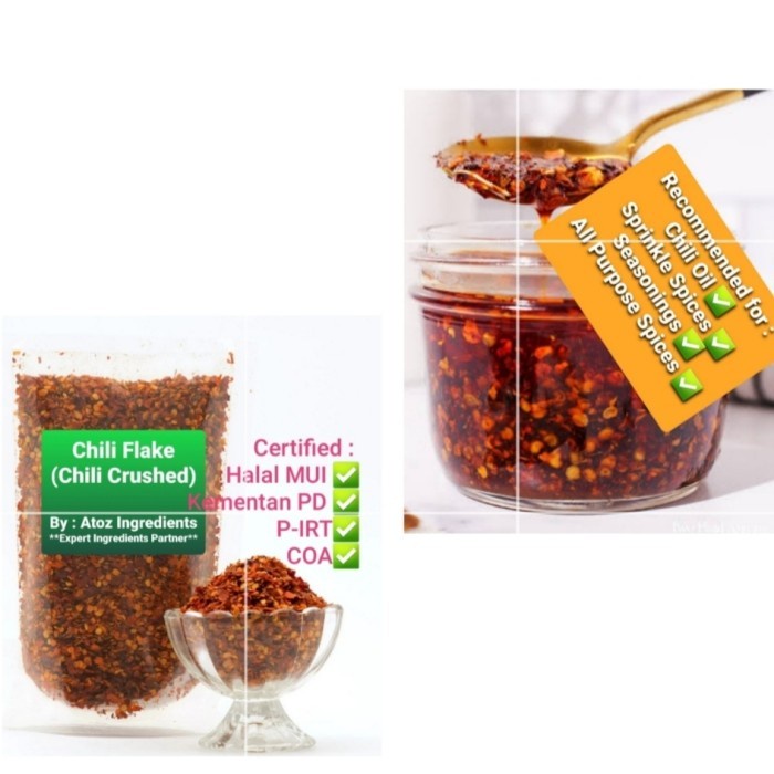 

BEST SELLER Chili Flake 100 gram/Serbuk Cabe 100 gram