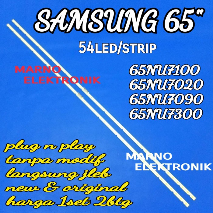BL BACKLIGHT LED SAMSUNG UA65NU7100K UA65NU7100 UA 65NU7100K 65NU7100