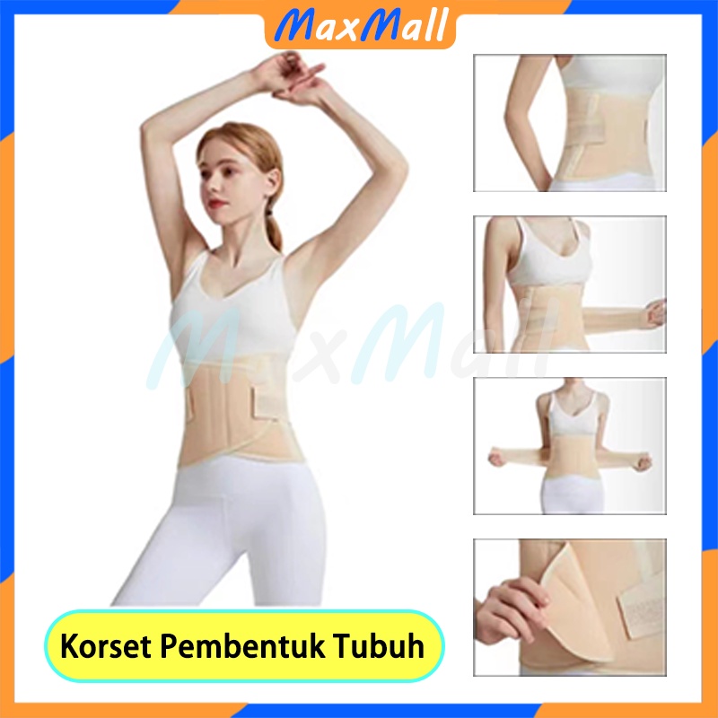 Korset Perut Korset Ibu Melahirkan Double Perekat Korset Pembentuk Tubuh Korset Pengecil Perut Doubl