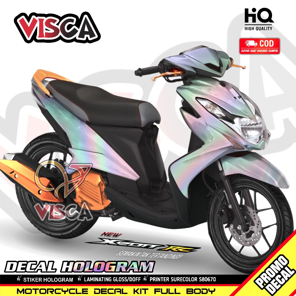 Decal Xeon Rc Karbu Full Body Stiker Xeon Rc Karbu Full Body Striping Xeon Karbu Variasi Decal