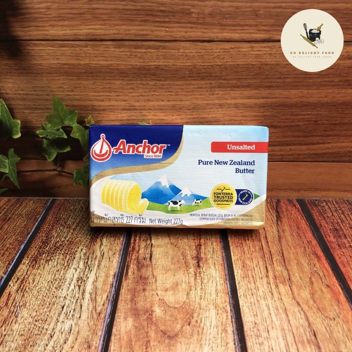 

[KARTON] Anchor Unsalted Butter 227 Gram
