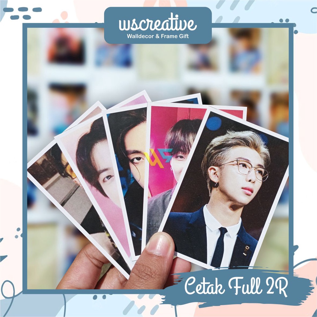 (SIZE 2R FULL) CETAK FULL FOTO CUSTOM / CETAK POLAROID FULL