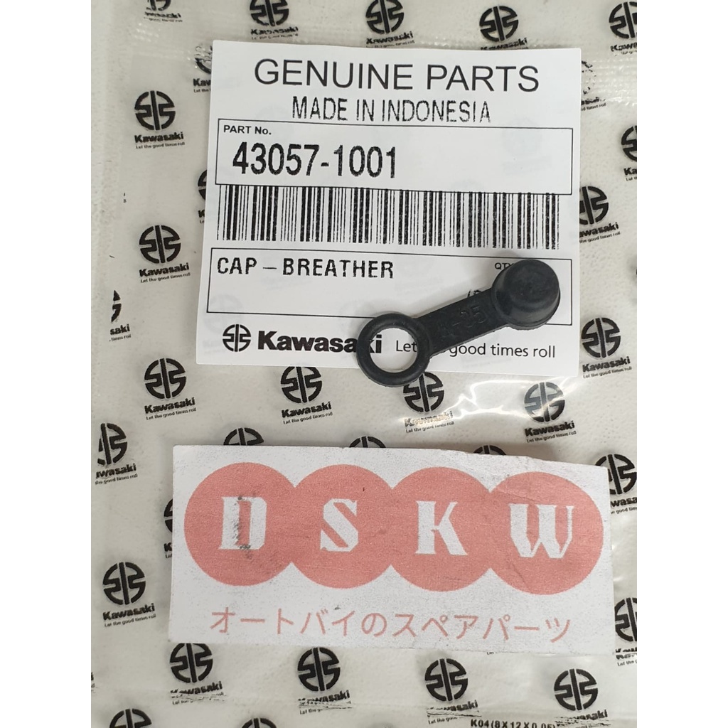 Karet Tutup Nepel Angin Kaliper KAZE | NINJA 150 R KGP 43057-1001
