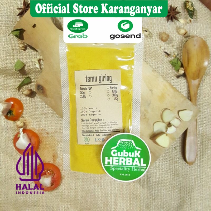 

TEMU GIRING BUBUK 250 GRAM / Curcuma Heyneana / BUBUK HALUS / MURNI TANPA CAMPURAN