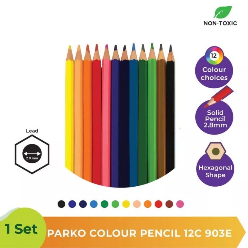 

Parko Pensil Warna Anak / Coloring Pencil Bi Colour