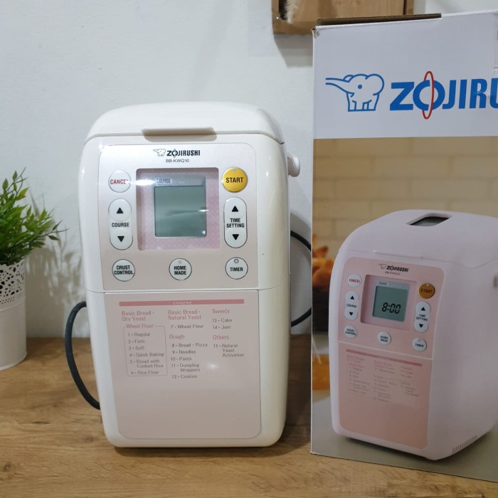 PRELOVED - ZOJIRUSHI BB-KWQ10 BREAD MAKER - Like New