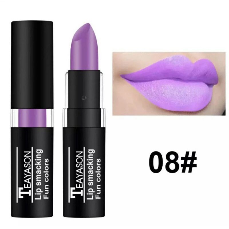 LIPSTIK UNGU SERIES IMPORT LIP CREAM MATTE SMOOTH TAHAN LAMA