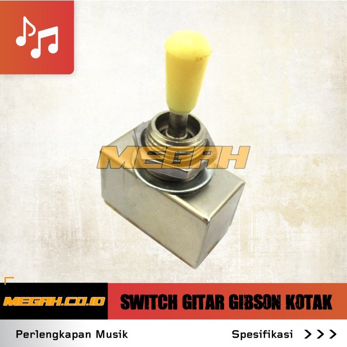 Switch Gitar Elektrik Gibson Kotak / SWITCH GITAR GIBSON KOTAK