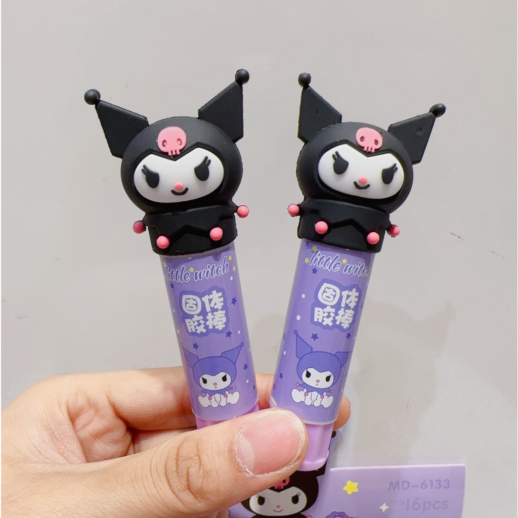 

(Shopping) GLUE STICK ANAK SANRIO 3D KUROMI MELODY LEM BATANG SANRIO