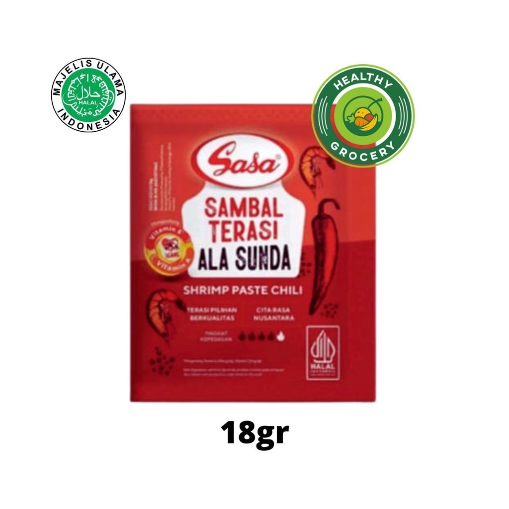 

Sasa Sambal Terasi Ala Sunda 18gr Sachet