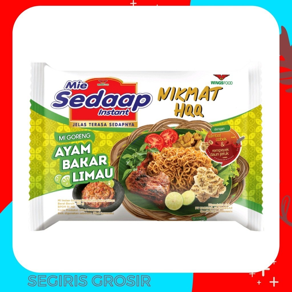 

Sedaap Mie Goreng Ayam Bakar Limau 86gr