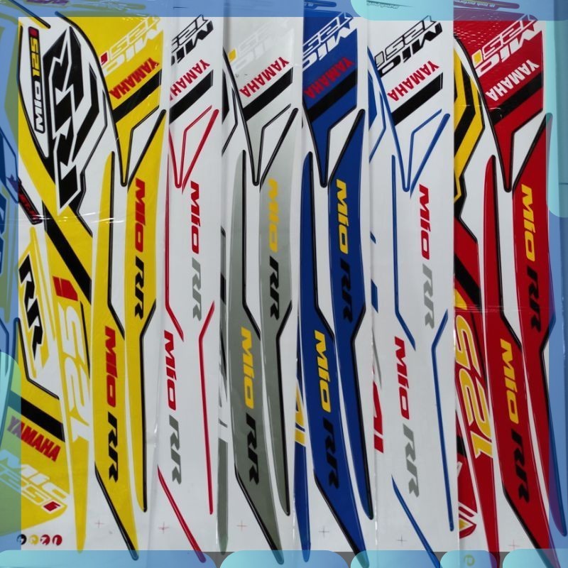 Stiker striping yamaha xeon rc mio rr 125 thailand thailook variasi bagus