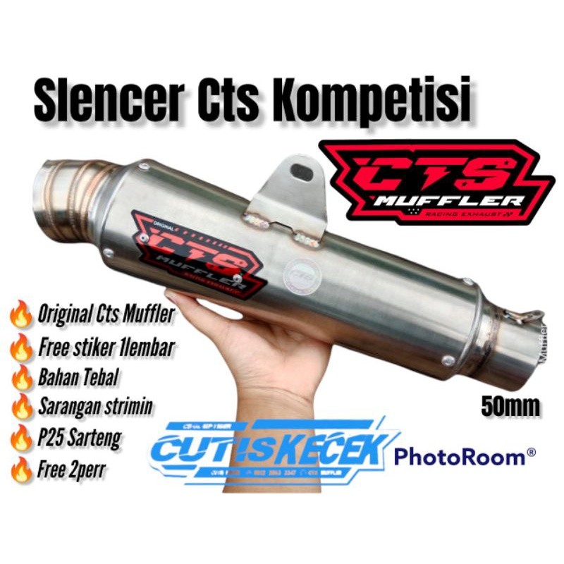 Silencer SLENCER CTS ORI KOMPETISI SARTENG