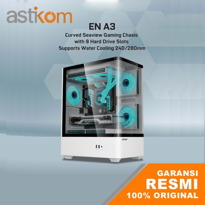 Casing PC Enlight A3 White M-ATX