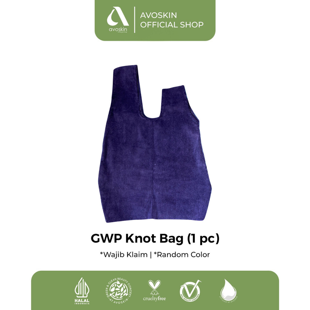

Avoskin Merch Knot Bag - Random Color