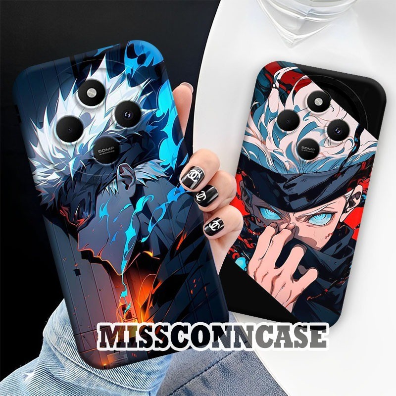 Case Silikon Redmi 14C 4G 2024 13C 12C A3 9C 9A 10C 10A Poco C40 C65 Motif Anime Gojo Aesthetic - Ca