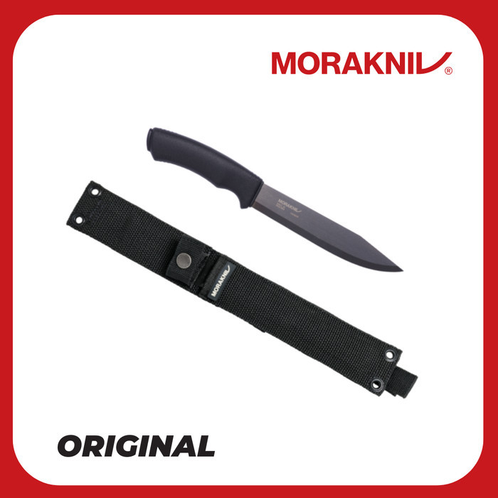 Pisau Morakniv Pathfinder BlackBlade - High Carbon Steel