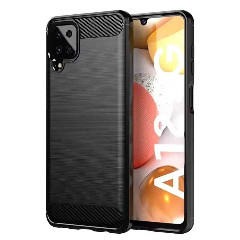 CASE SAMSUNG A12 / A22 / A32 / A52 A52S / A72 / A21S / A31 / A51 / A71 SILICONE CARBON FIBER TPU DRA