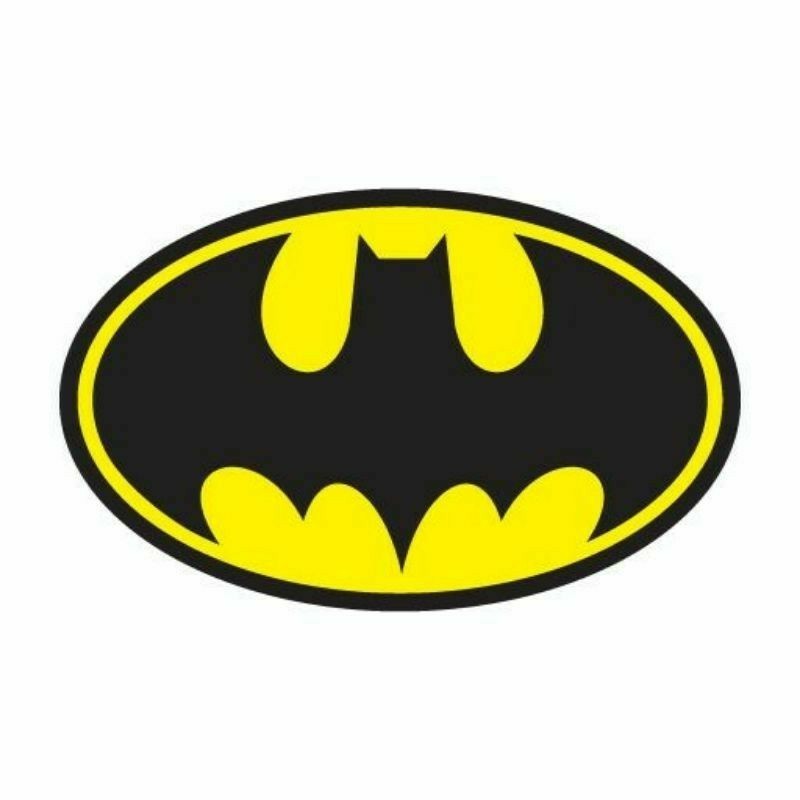 

sticker batman, sticker logo batman