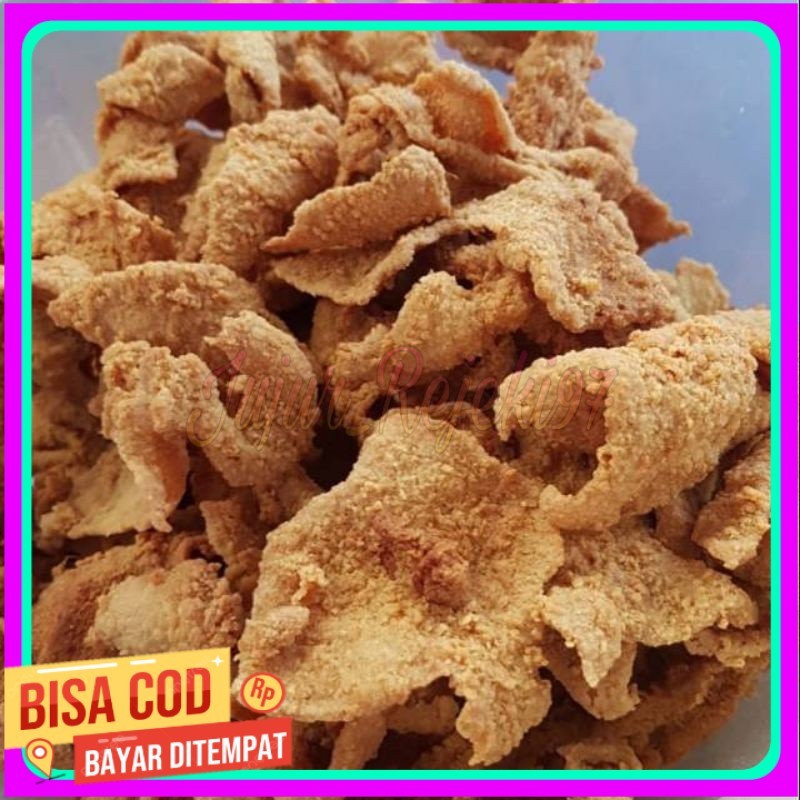 

kripik kulit ayam crispy 1KG