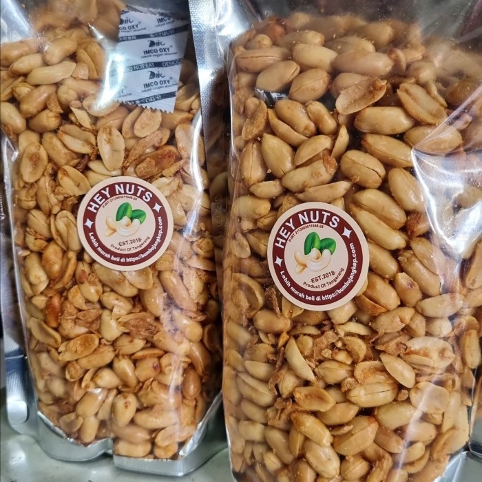 

READY STOCK!!! Kacang Bawang Goreng Kacang Asin Kacang Pedas 500g - 1000g - Bawang, 1/2 kg