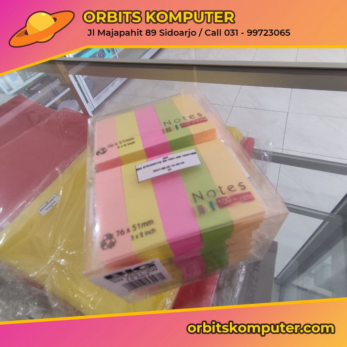 

BIG SN 7651-5W 76X51MM STICKNOTE
