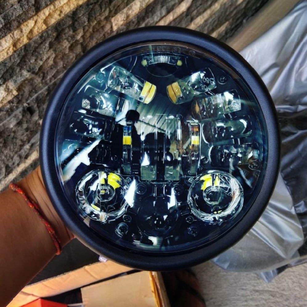 lampu daymaker 16 led set batok lampu