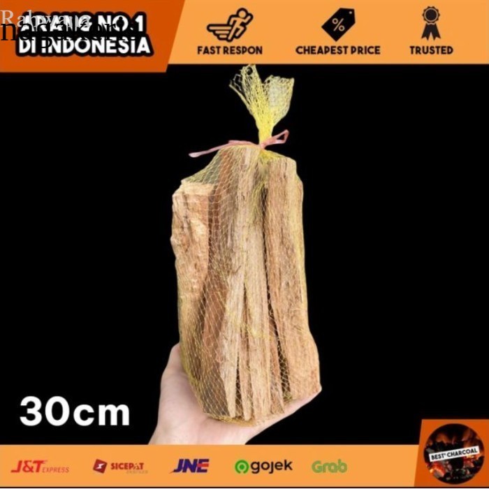 

Kayu Bakar Apel Firewood Panjang 30cm murah laris