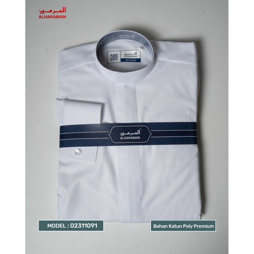 "SKY.LD" -  TERBARU AL Haramain Jubah / Gamis Pria Dewasa Slimfit Manset Premium Series RS (1091) | 