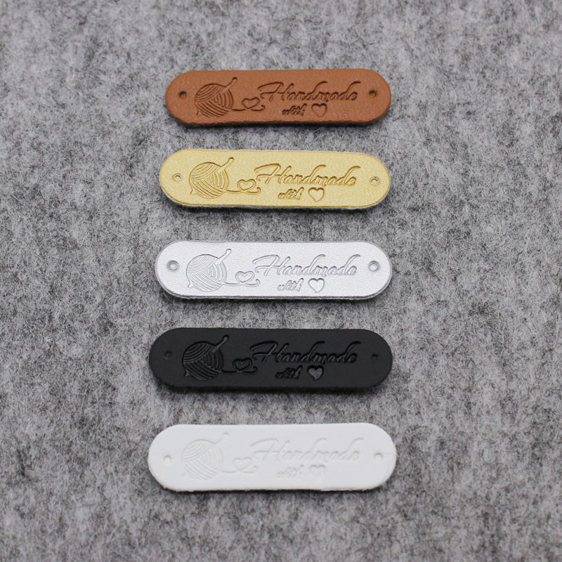 

Personalized Tags for Hats, Knit Labels, Custom Name, Knitting Tags for Handmade Tags, Name Tags, Brand Tag