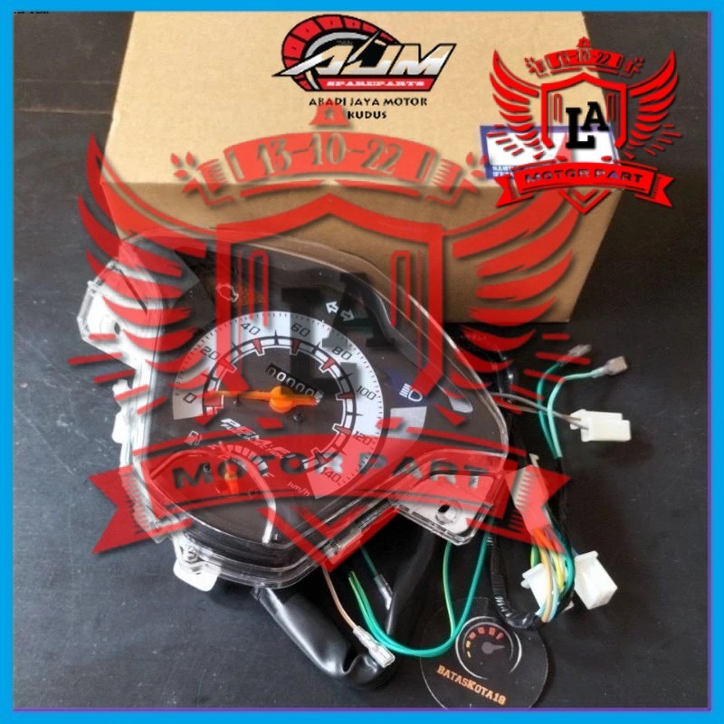 L.A MOTOR PART - Spidometer Spedo Speedo Kilometer Beat Fi 2013 2014 2015 Plus Kabel Fullset Kualita