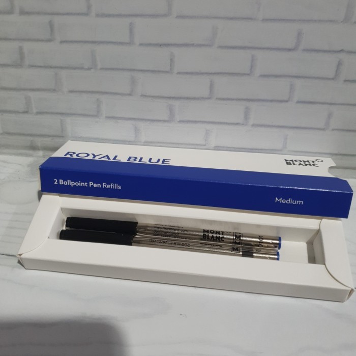 

PRODUK TERLARIS Refill Montblanc Original Ballpoint Warna Biru