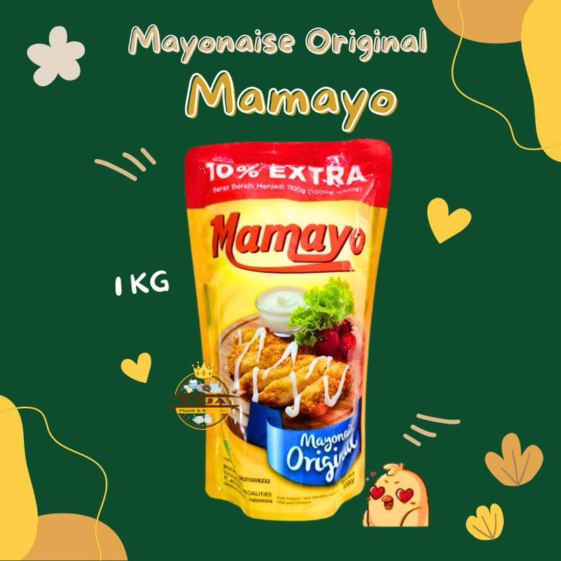 

Mamayo Mayonaise Original 1 KG + 10% EXTRA